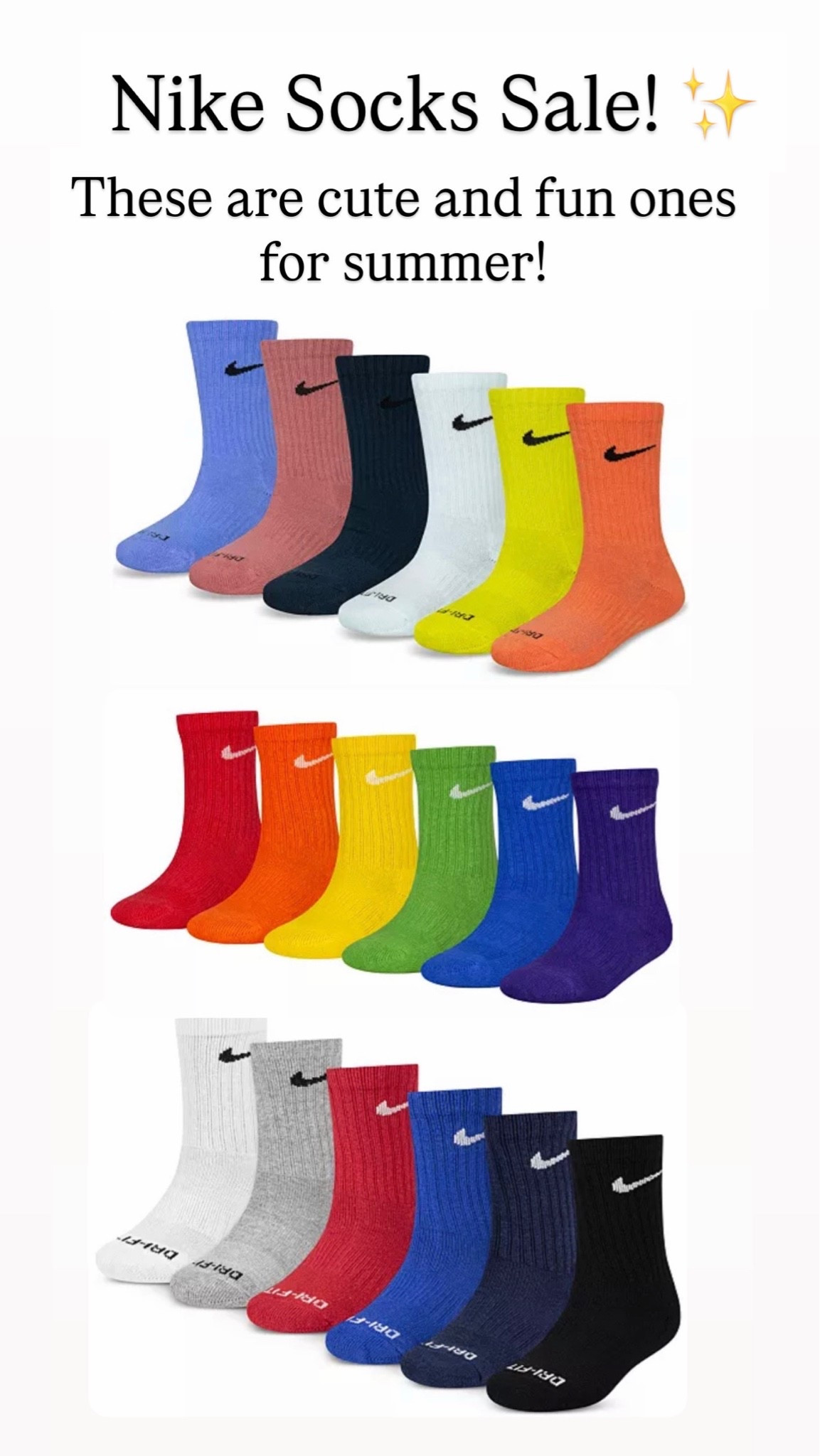 Nike socks sale

#LTKSaleAlert #LTKKids