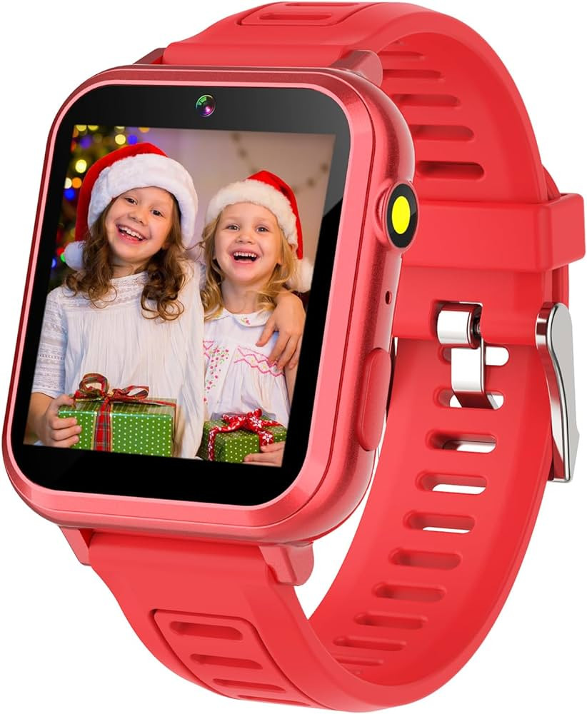Cosjoype Kids Smart Watch Gift for Girls Age 6-12, 24 Puzzle Games HD Touch Screen Kids Watches w... | Amazon (US)