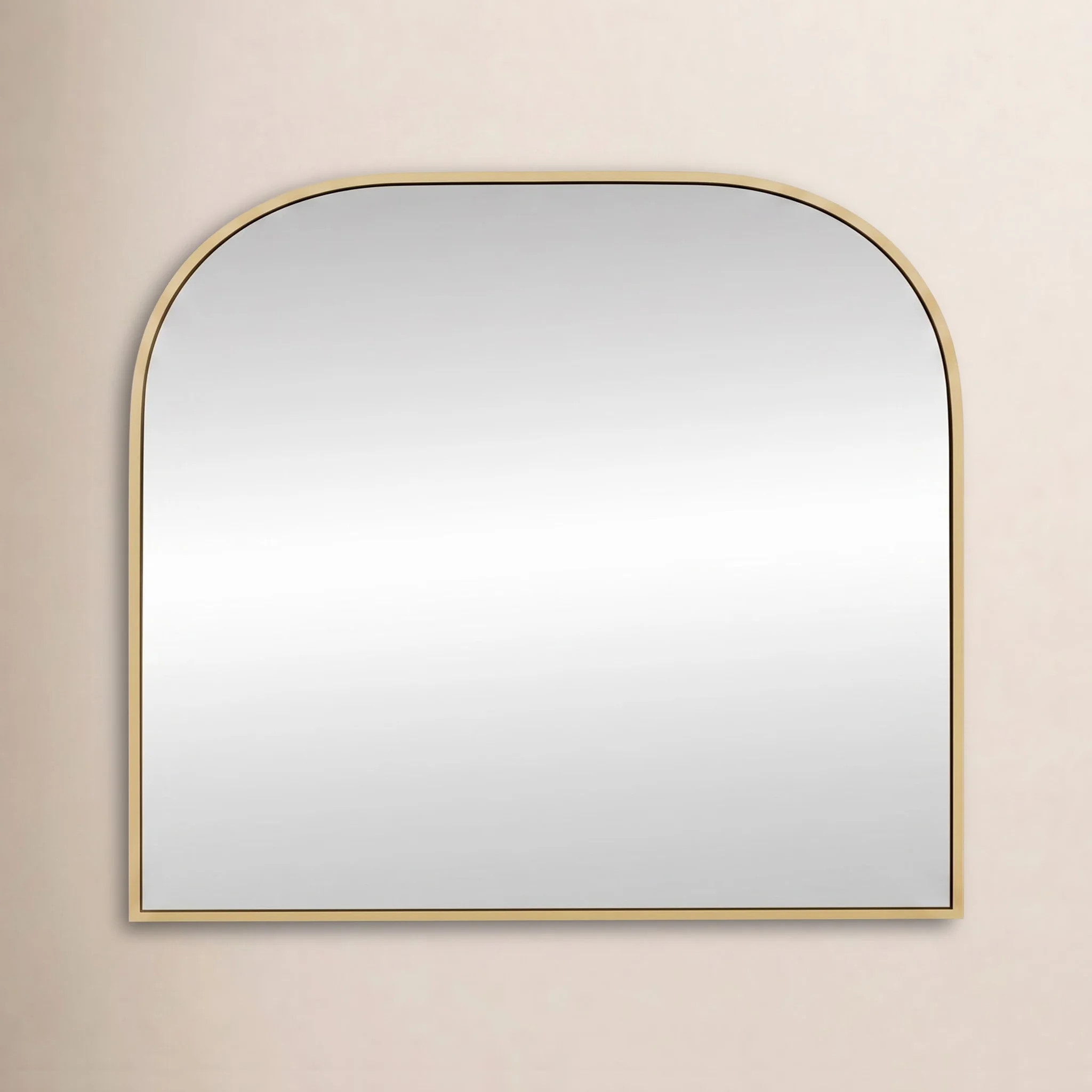 Sabine Metal Wide Arch Wall Mirror | Wayfair North America