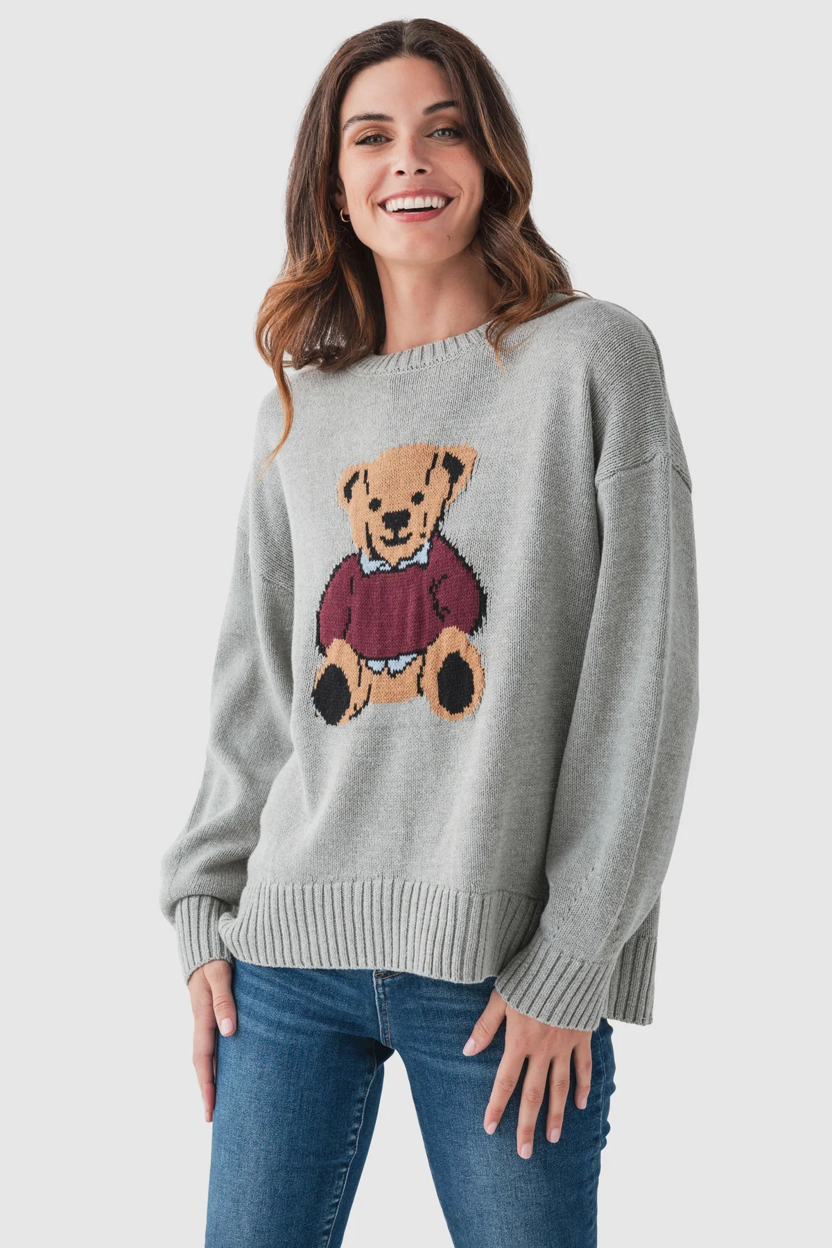Wishlist Teddy Bear Sweater | Social Threads