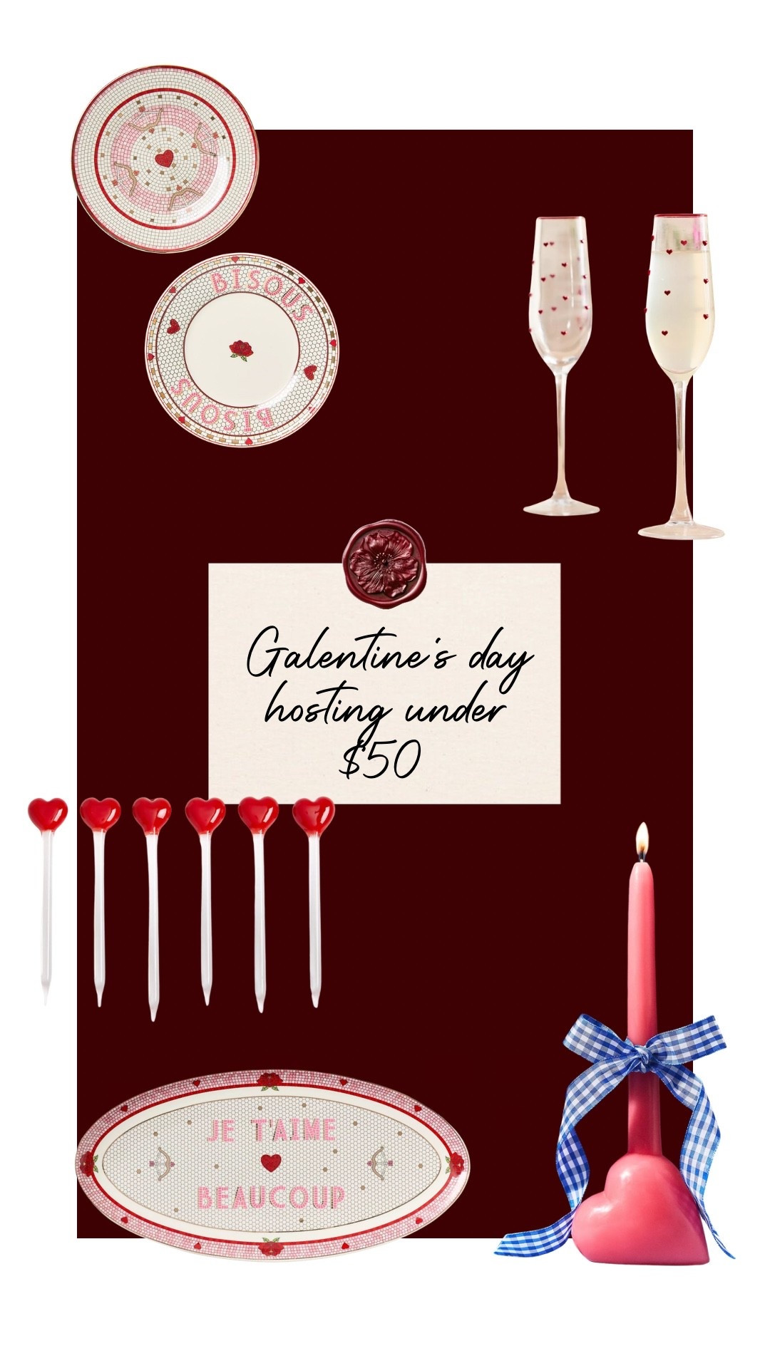 If you’re hosting for Galentine’s Day, here are all the essentials, under $50!✨🩷

#LTKValentine #LTKHome #LTKSeasonal