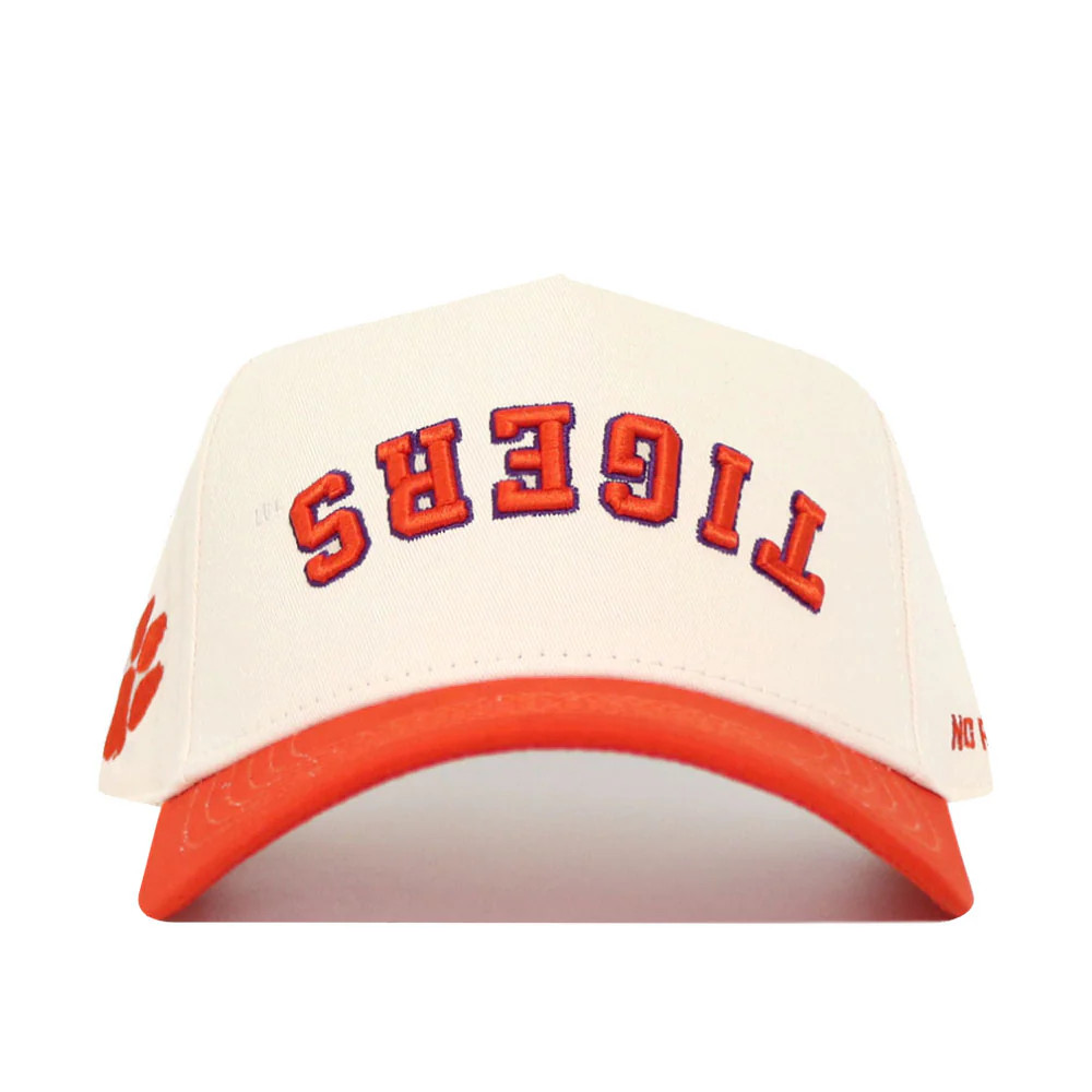 Upside Down Clemson TIGERS Hat - Classic Colors | No Rivals
