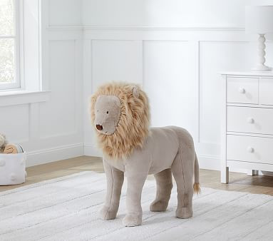 Jumbo Lion Plush | Pottery Barn Kids