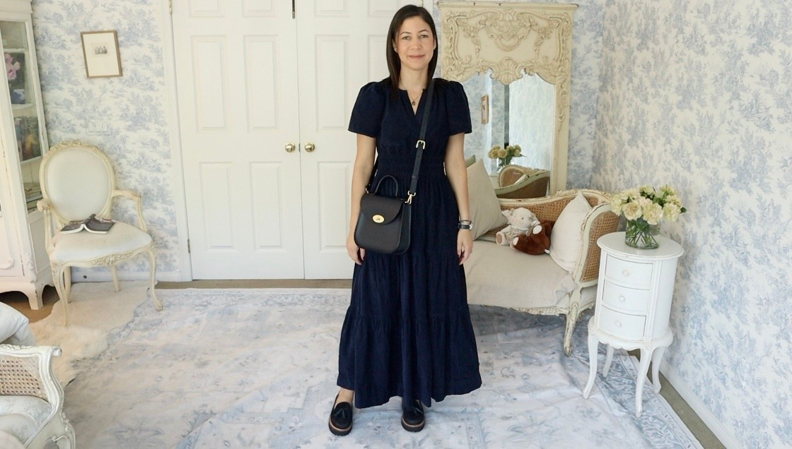 If you’re looking for a timeless piece to anchor your fall wardrobe, look no further than the Somerset Maxi Dress from Anthropologie. 

The version I'm wearing is crafted in a plush corduroy fabric that adds a cozy richness and texture to the dress’s romantic silhouette. I love how the structured material balances out the feminine details, making it perfect for crisp autumn days.

I've paired it here with Jon Josef lug-sole loafers a great example of mixing elegance with practicality. My Charlotte Elizabeth crossbody bag finishes the ensemble with a touch of classic charm.

🍁 Whether you're heading to brunch, the library, or simply enjoying a slow day at home, this look transitions effortlessly.
Would you wear this with flats or boots? Let me know how you'd style it for fall! 🍂

#TenItemWardrobe #DailyConnoisseur #FallFashion  #OutfitOfTheDay #ClassicStyle 


#LTKBeauty #LTKSeasonal #LTKHalloween