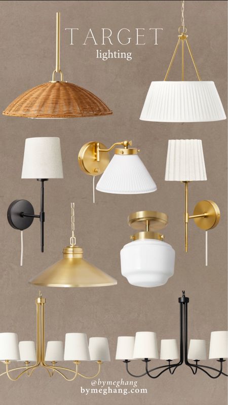 If you didn’t know target had amazing light fixtures - now you do! 

#LTKhome
