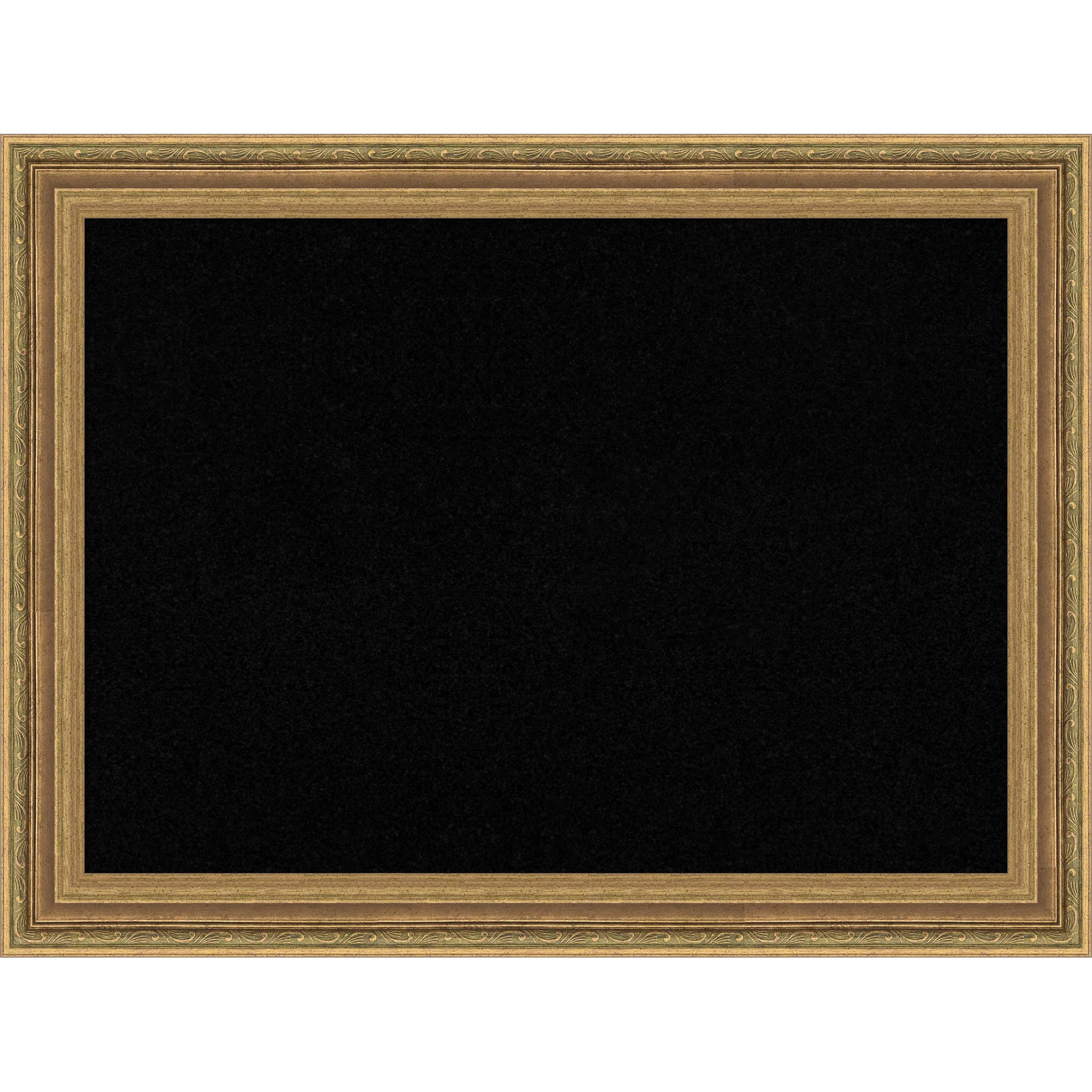 Elliot Gold Framed Corkboard, White Cork Bulletin Board, Organization Board, Pin Board | Wayfair North America