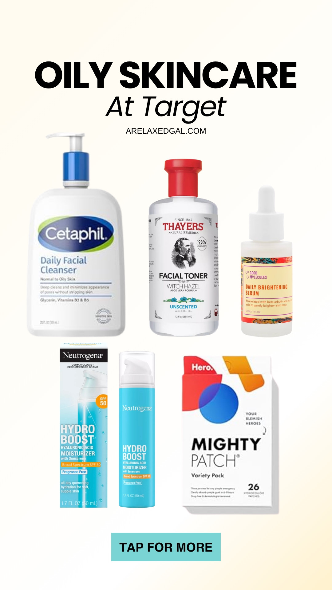 Top oily skincare finds at @Target. 
#skincare

#LTKOver40 #LTKBeauty