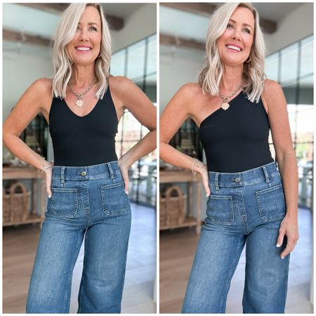 Bodysuits as comfy as they are stylish! Spanx knows their bodysuits…love the classic silhouettes for easy night out style or layering.  

I’m in a small. Code CASSIXSPANX for 10% off + free shipping!

#LTKover40