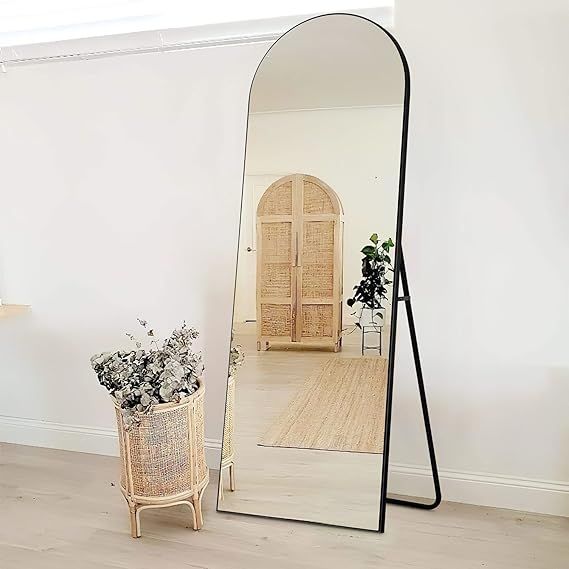 PexFix Arched Full Length Mirror 59''×20''Arched Mirror Floor Mirror with Stand,Full Body Mirror... | Amazon (US)