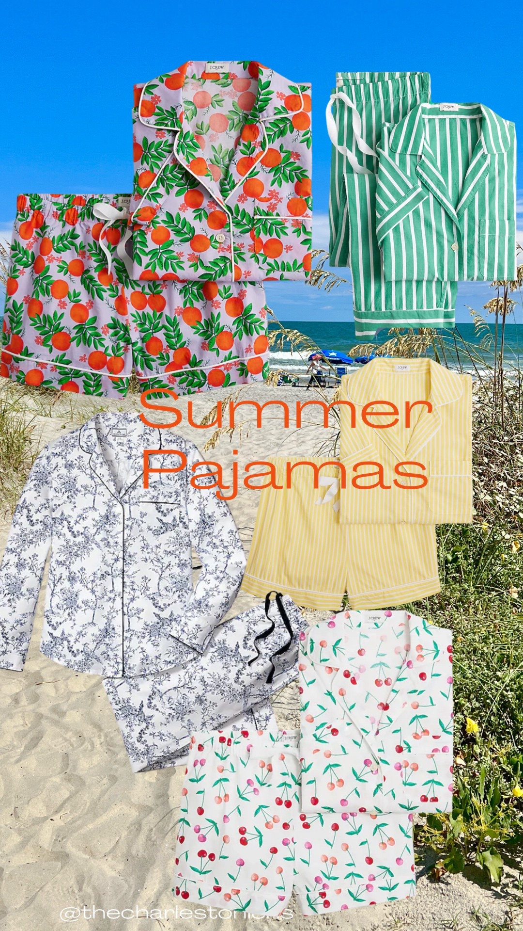 Summer Pj’s for vacation in Europe, on the beach, wedding parties or just summer at the lake. 

#LTKSeasonal #LTKFindsUnder100 #LTKStyleTip