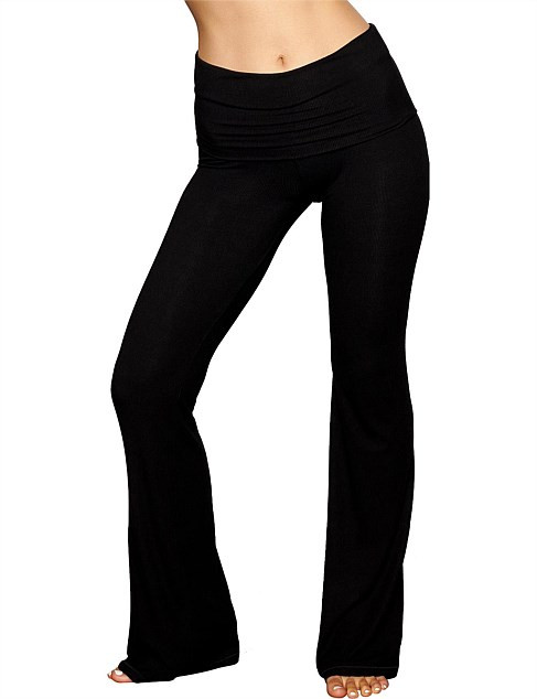 Skims Soft Lounge Fold Over Pant | David Jones | David Jones (Australia & New Zealand)