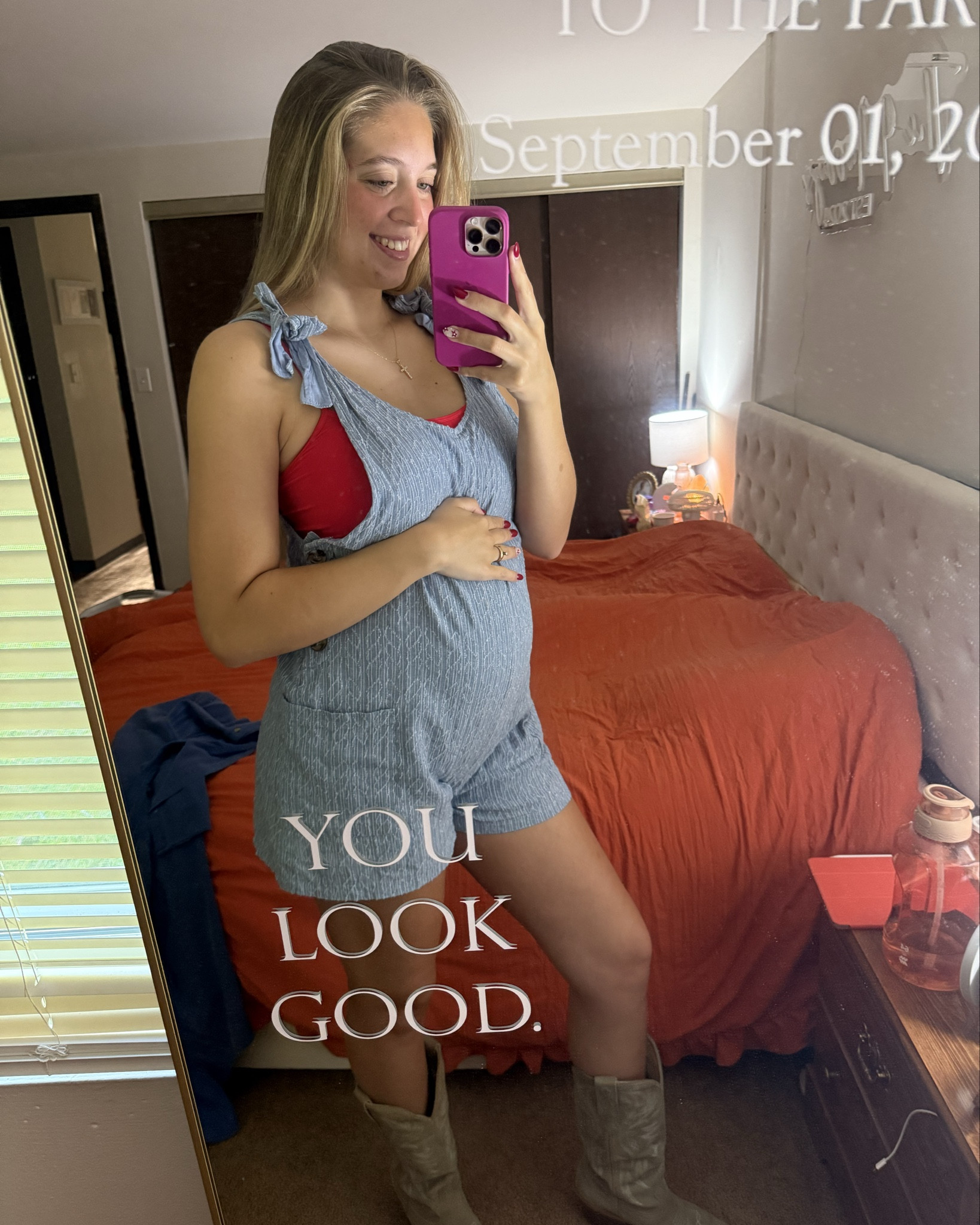 feminine cowgirl bump fit 

#LTKBump #LTKSummerEdit #LTKStyleTip