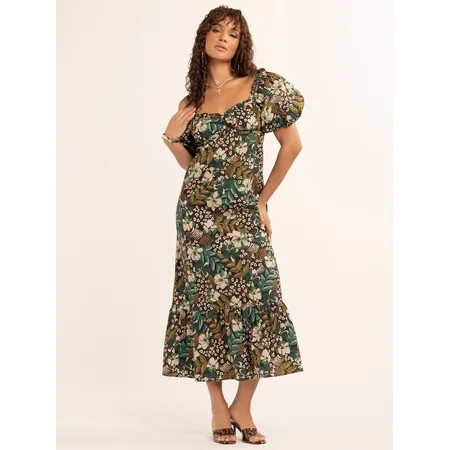 Jessica Simpson Women s Evia Maxi Dress  Sizes XS-XL | Walmart (US)