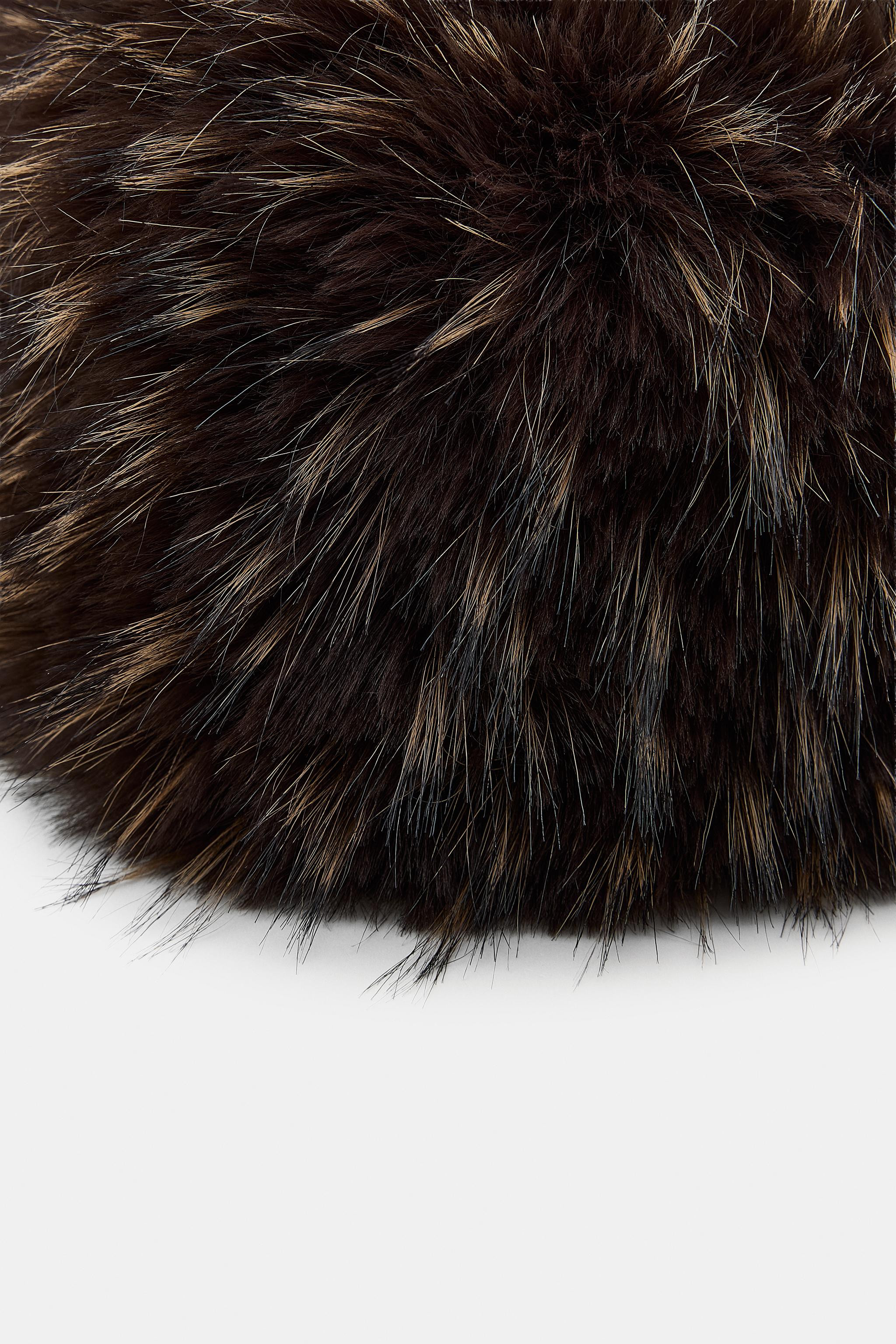 FAUX FUR HAT | Zara US