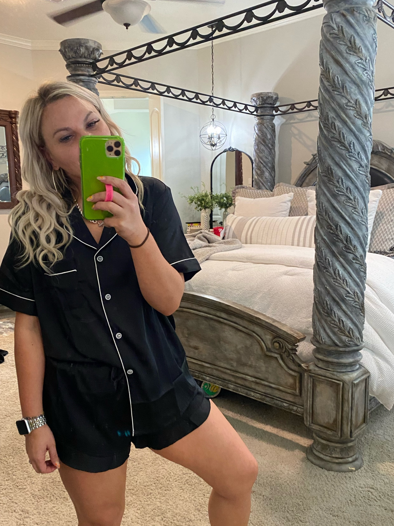 Amazon - Satin Pajamas - Size Large 

#LTKunder50 #LTKstyletip #LTKFind