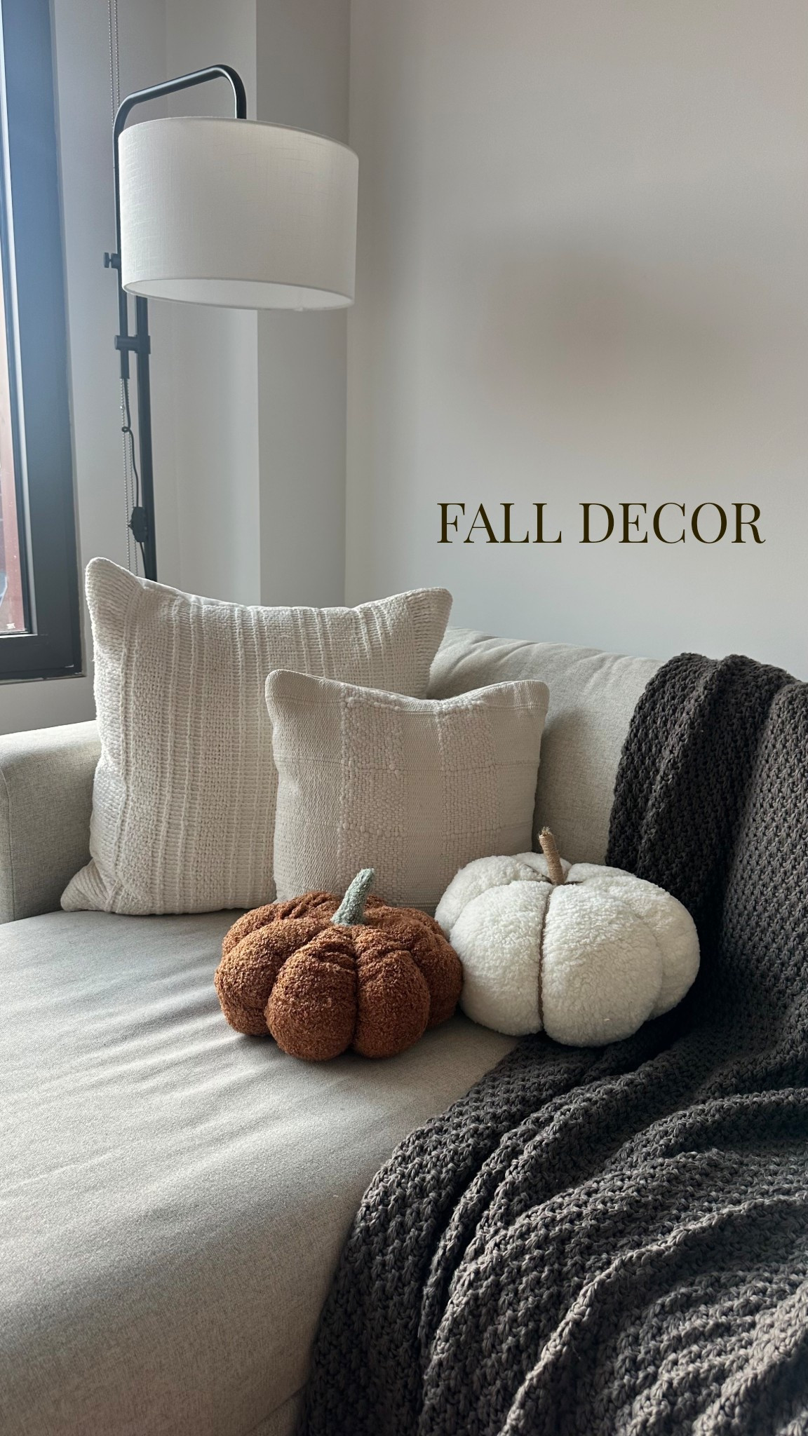 Fall coziness at its finest 🍂🍁 I found some similar Amazon finds that give the same cozy vibe! Linking pillows, throws & cute pumpkin accents so you can recreate this setup at home 🧡🤍 #AmazonSale #FallHomeDecor #LTKHalloween

#LTKHome #LTKSeasonal