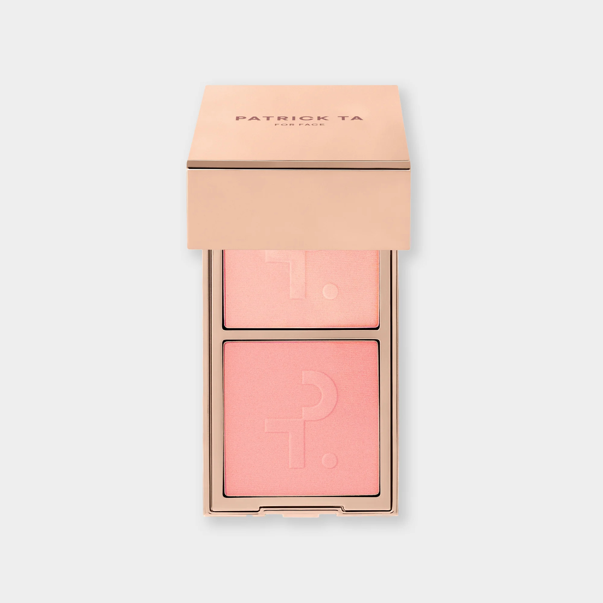 Transition Blurring Blush Duo Shy at First (Pink) | Patrick Ta Beauty