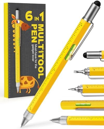 Gifts for Men Multitool Pen, Birthday Gifts for Dad Husband Him Adults, Father's Day Gifts from D... | Amazon (US)