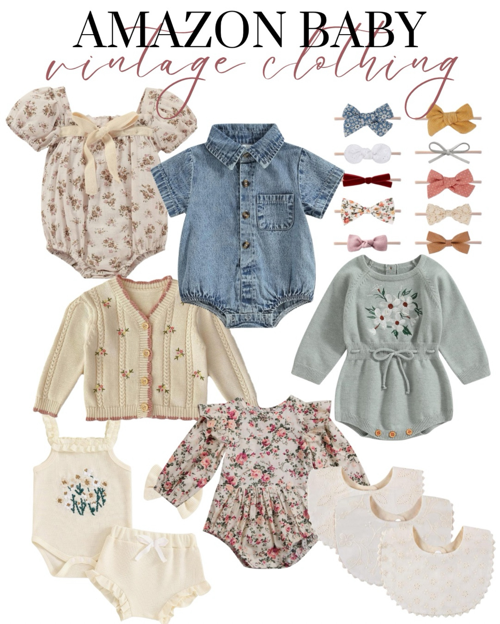 Vintage floral baby girl outfit ideas 

#LTKBaby #LTKBump #LTKStyleTip