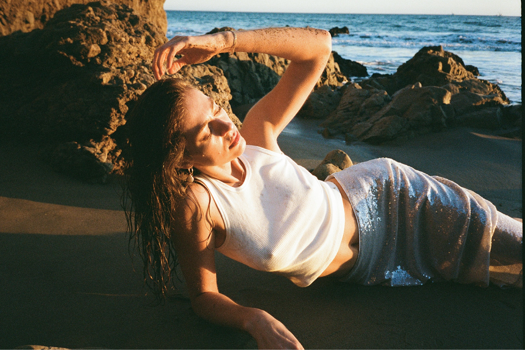 Jcrew sequin skirt 