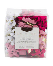 Set Of 24 Flocked Star Gift Bows | Marshalls