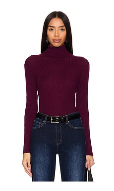 ANINE BING Kyle Sweater in Bordeaux from Revolve.com | Revolve Clothing (Global)