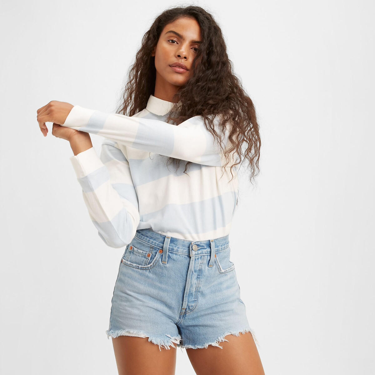 501® Original Shorts with High Waist | La Redoute (UK)