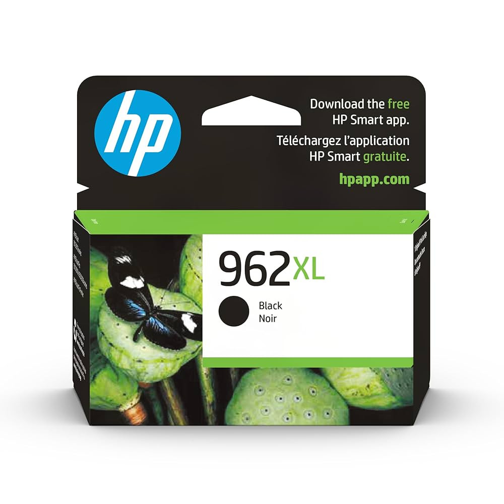 HP 962XL Black High-yield Ink Cartridge for HP Printers | Works with Printer Series: OfficeJet 90... | Amazon (US)