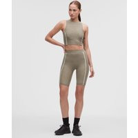 Lace-Panelled High-Rise Short 10 | Lululemon (US)