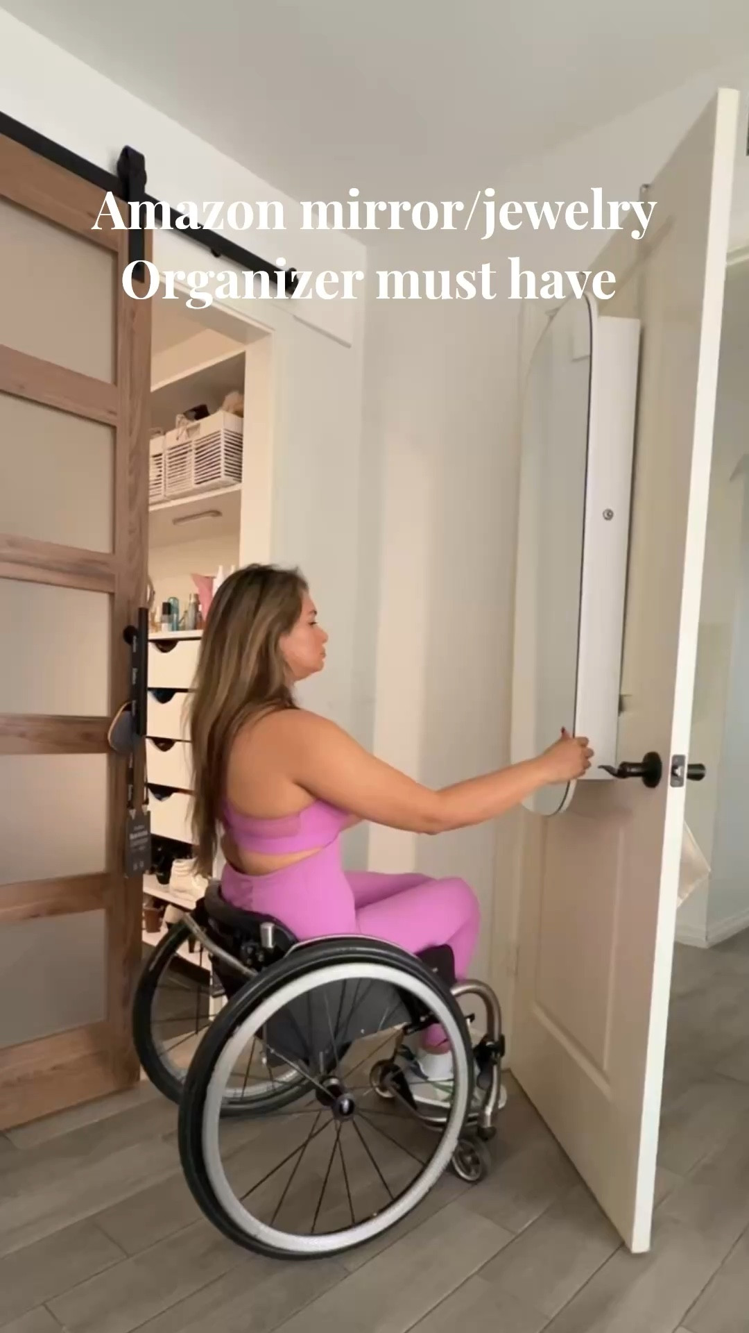 If you are looking for a jewelry organizer that doesn’t take a lot of space and a mirror I have found this one in Amazon! #jewelry #amazonfashion 

#LTKHome #LTKU #LTKfitnessgoals