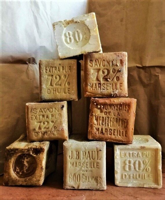 Authentic FRENCH vintage Antique cubes of Marseille Soap bars | Etsy | Etsy (CAD)