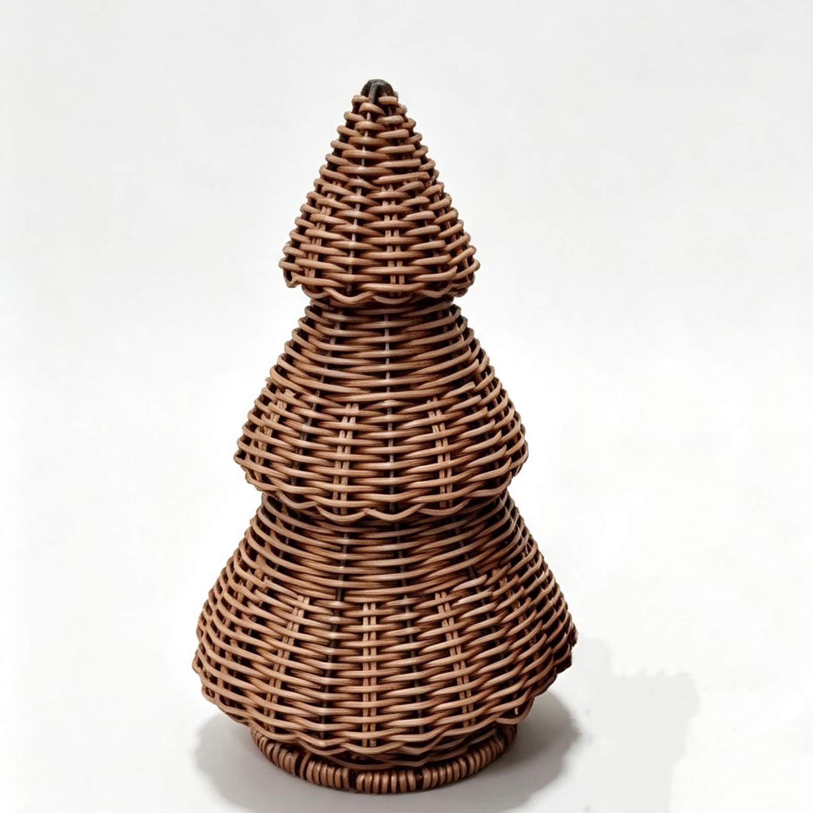 2026 Christmas Indoor Home Decor Hand-Woven Imitation Rattan Christmas Tree Ornaments Christmas Tree Decorations And Table Ornaments - Walmart.com | Walmart (US)