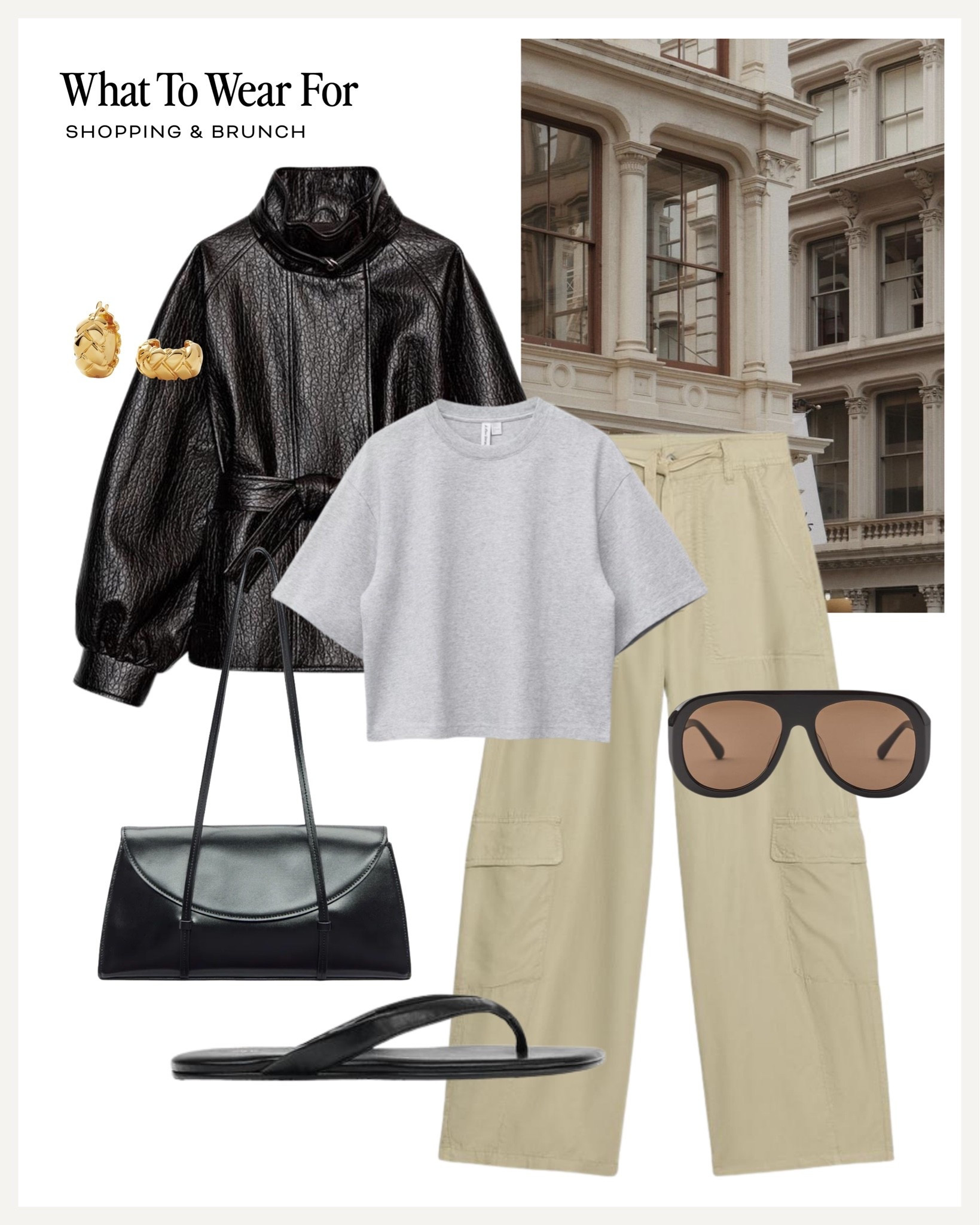 Shopping & brunch 🍂

Autumn outfit, transitional style, Zara new in, leather jacket, cargo trousers

#LTKautumn #LTKuk