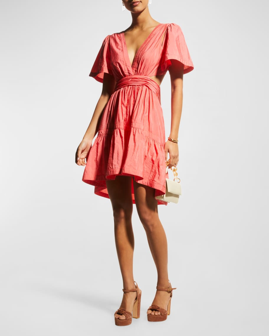 Cinq a Sept Judith Cutout Dress | Neiman Marcus