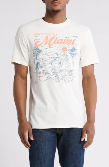 Miami Cotton Graphic T-Shirt | Nordstrom Rack