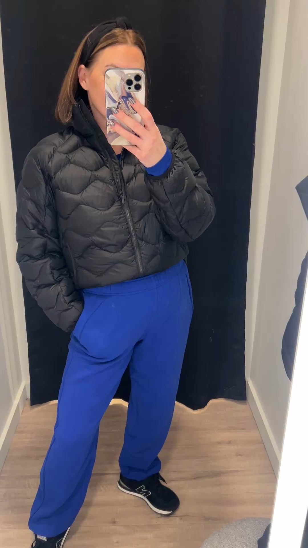 Just got this jacket in black plum and now I want the black! #lululemon 

#LTKMidsize #LTKActive #LTKSeasonal