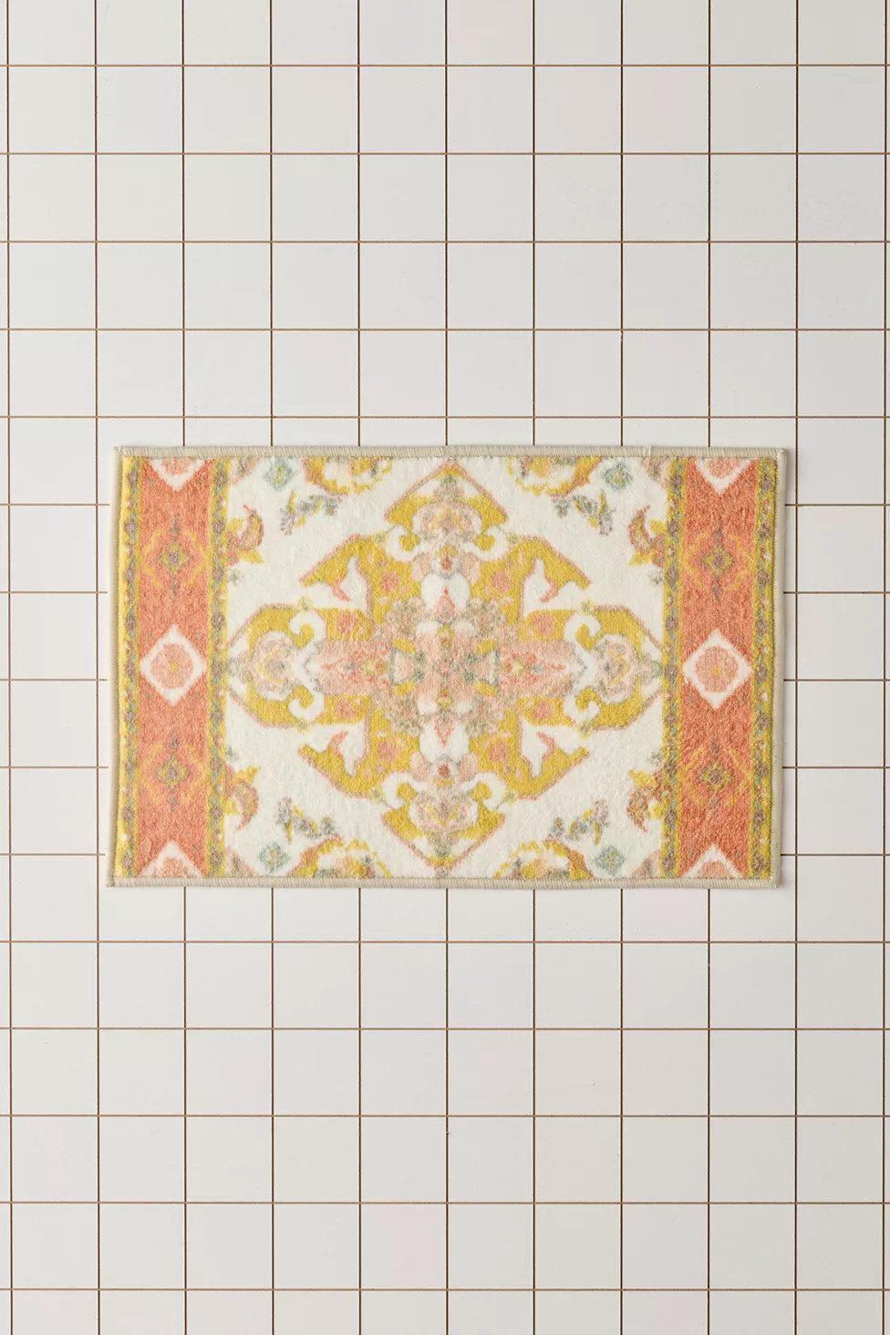 Acacia Printed Bath Mat | Urban Outfitters (US and RoW)