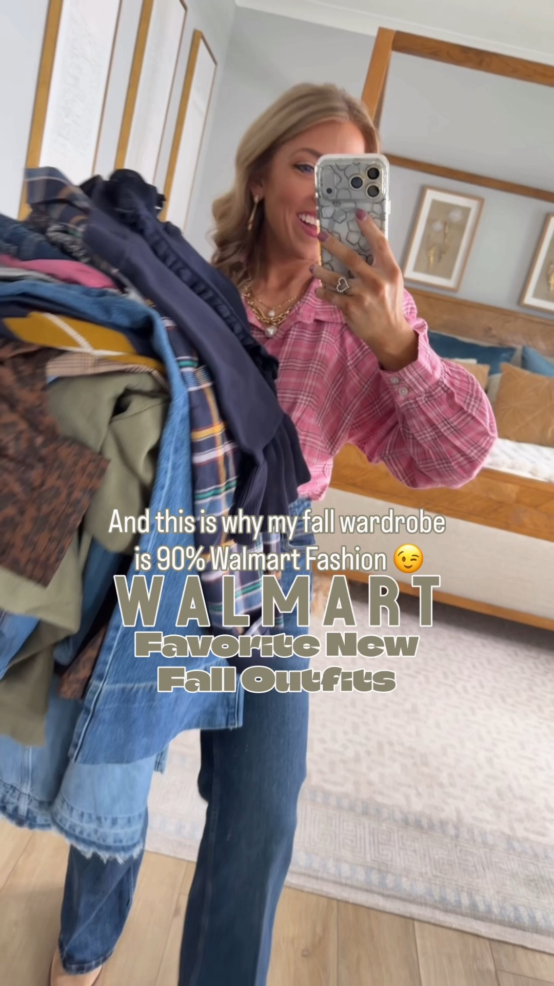 *NOTE: first couple of looks linked here. I can only link 30 items in a post. See my NEXT LTK post for the rest of the looks. 

My fall wardrobe is officially 90% Walmart Fashion at this point 😍🍂 These new Walmart fall fashion finds are SO good — the cutest denim, plaid shirts, cozy layers, jackets and everyday pieces that look way more expensive than they are!

I rounded up some of my favorite Walmart new arrivals that are perfect for mixing, matching and wearing all season long. Walmart has seriously been outdoing themselves with the fall fashion this year, and so many of these pieces look like they came from much pricier retailers. 🙌🏼

Affordable fall outfits, cute everyday basics and easy pieces you can wear on repeat — THIS is why Walmart takes over my closet every season. 🤎

#WalmartFashion #WalmartFinds #WalmartNewArrivals #WalmartStyle #FallFashion #FallOutfits #AffordableFashion #AffordableStyle #FallWardrobe #WalmartOutfits #FallStyle #EverydayStyle #CasualFallOutfits #FallFashionFinds #WalmartHaul

#LTKootd #LTKPetite