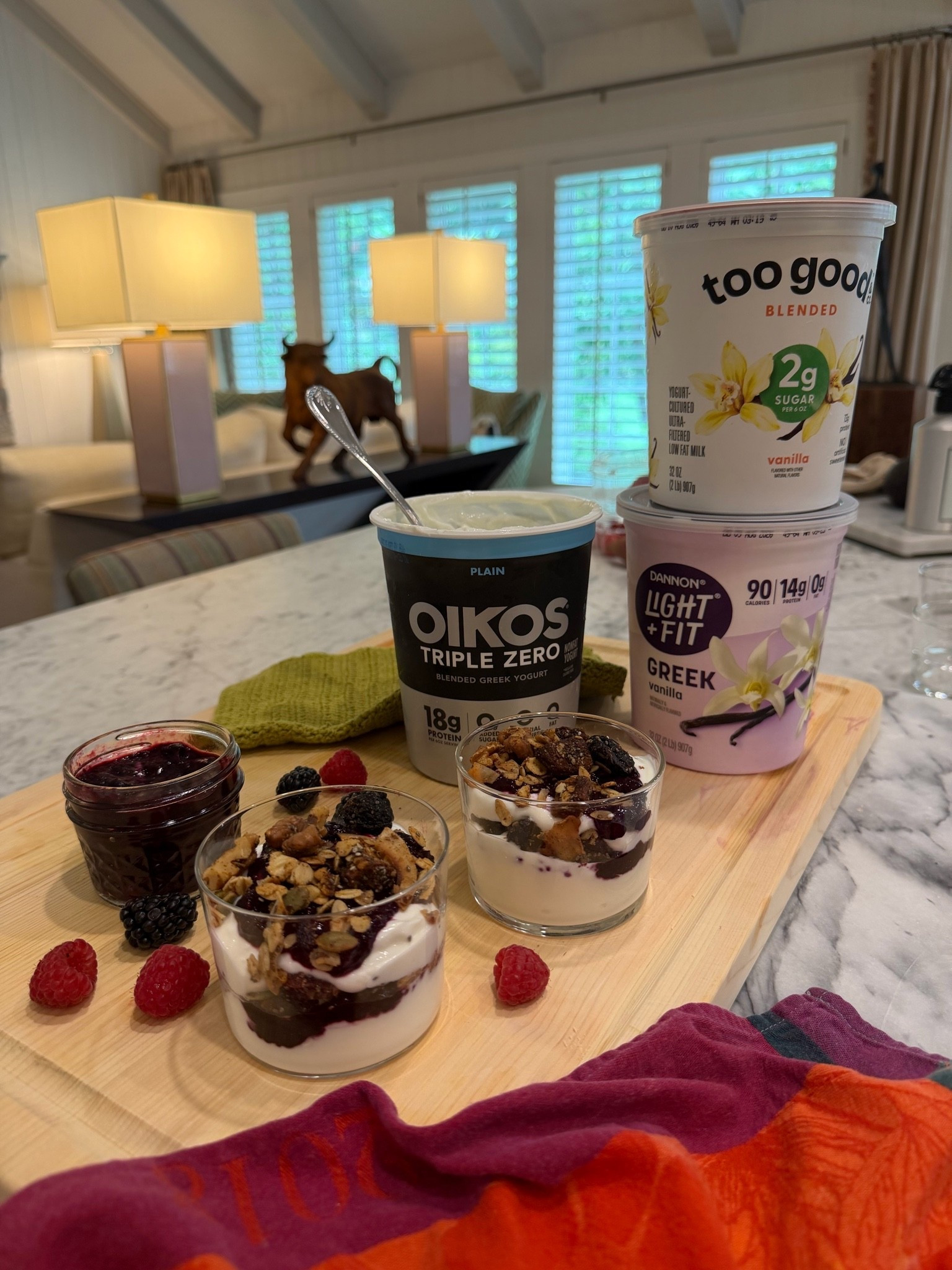 #ad Your sign to make a parfait that’s just as pretty as it is tasty🍒

The @oikos Triple Zero has 18g of protein AND provides tons of tasty creaminess that pairs perfectly with my homemade granola & blueberry chia jam. It’s a staple on my @target shopping list in addition to the @lightandfit Nonfat Vanilla Greek Yogurt that has 90 calories* & @toogoodandco Lower Sugar Vanilla with 2g of sugar*. Truly the perfect meal prep I want again & again!
You can find all of these at Target - linked on my @shop.ltk now!

…& comment “recipe” for details on this Easy Homemade Granola AND Blueberry Chia Jam🫐

xx #goodnesswithg #targetpartner #targetfinds #liketkit

*per 6oz serving