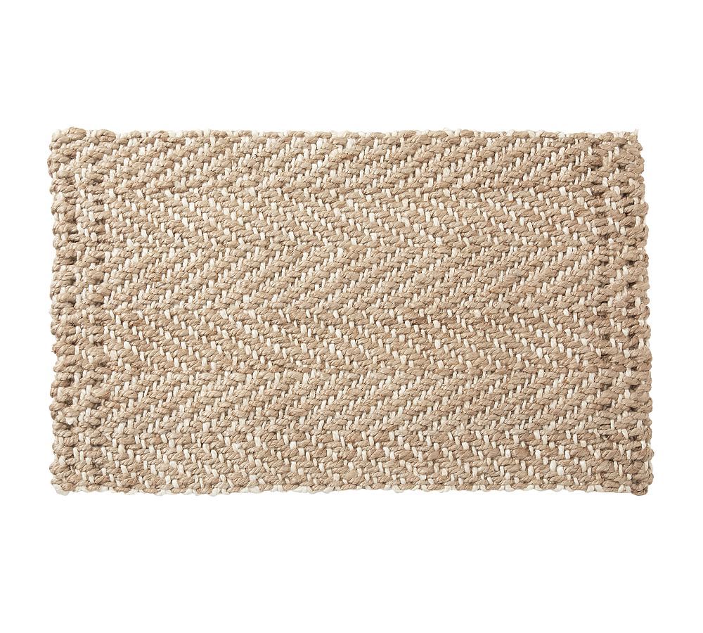 Herringbone Jute Doormat | Pottery Barn (US)