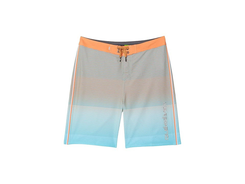 Quiksilver Kids Surfsilk Massive (Big Kids) (Cameo Blue) Boy's Swimwear | Zappos