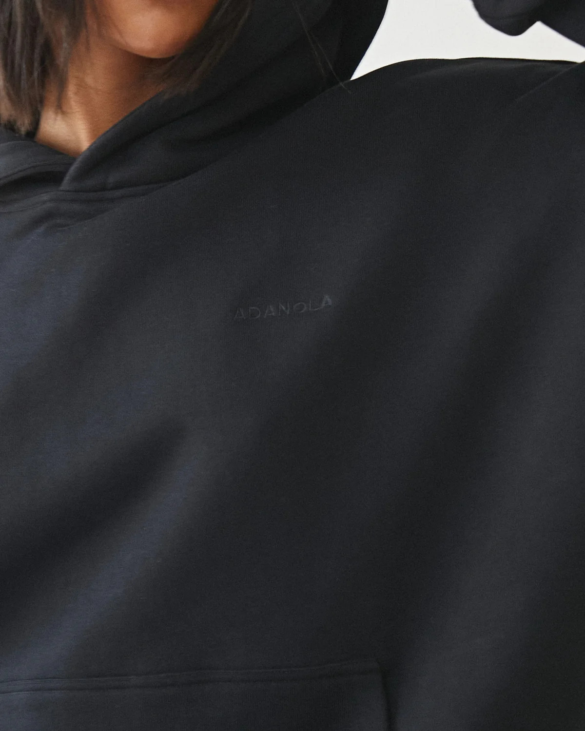 Oversized Hoodie - Black | Adanola UK