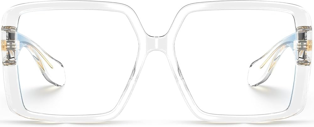 VISOONE Oversized TR90 Blue Light Blocking Glasses Fashion Accessories Non Prescription for Women... | Amazon (US)