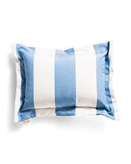 Made In Usa 13x18 Indoor Outdoor Thin Striped Lumbar Flange Pillow | TJ Maxx