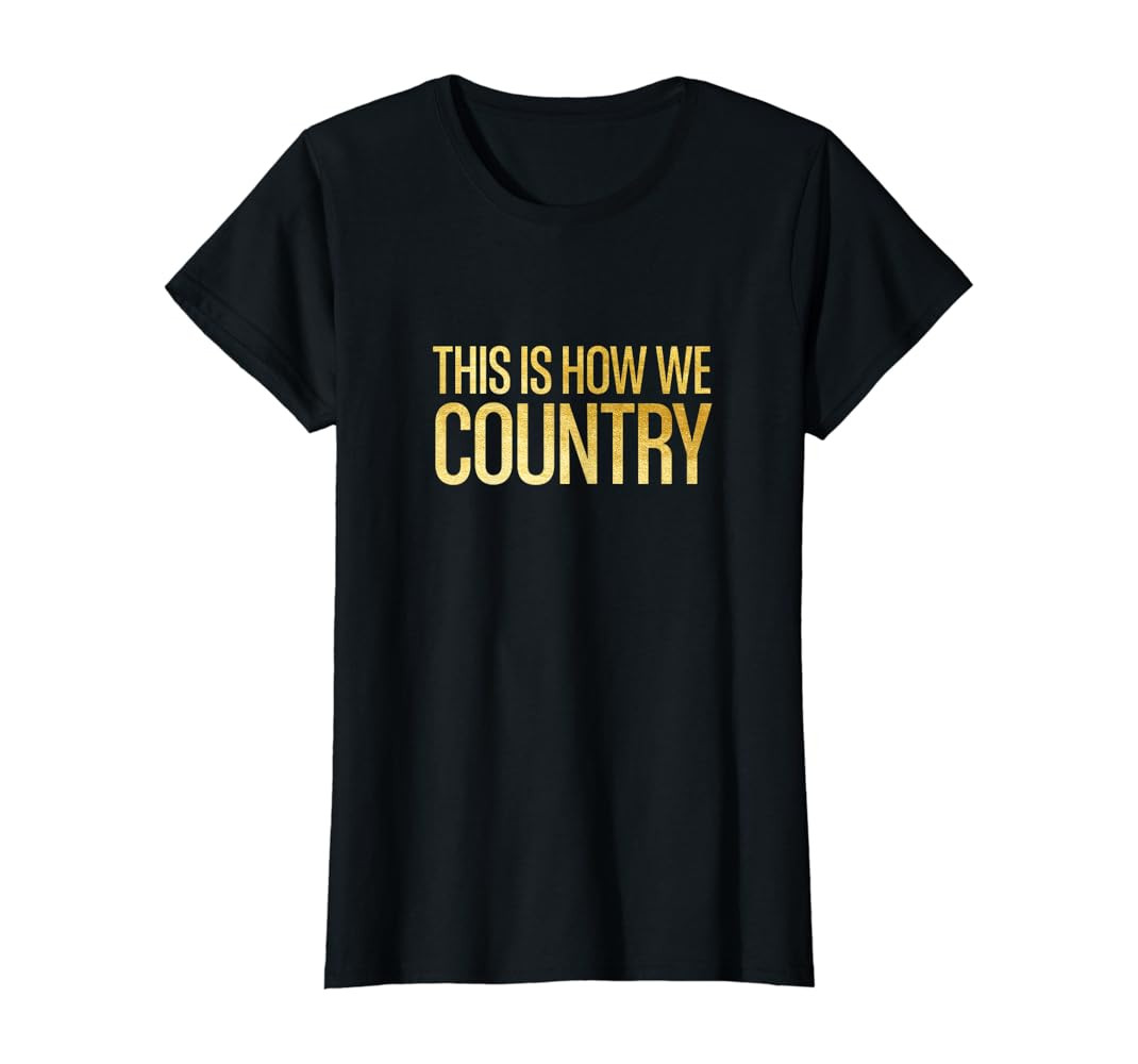 ACM Awards Lineup - This Is How We Country T-Shirt | Amazon (US)