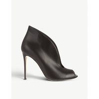 Gianvito Rossi Lombardy leather heeled ankle boots, Women's, Size: EUR 40 / 7 UK, Black | Selfridges