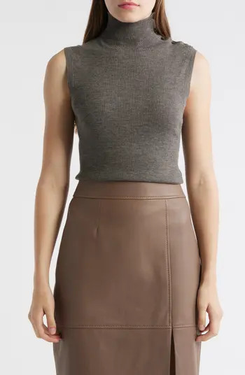 Fermesi Sleeveless Mock Neck Sweater | Nordstrom