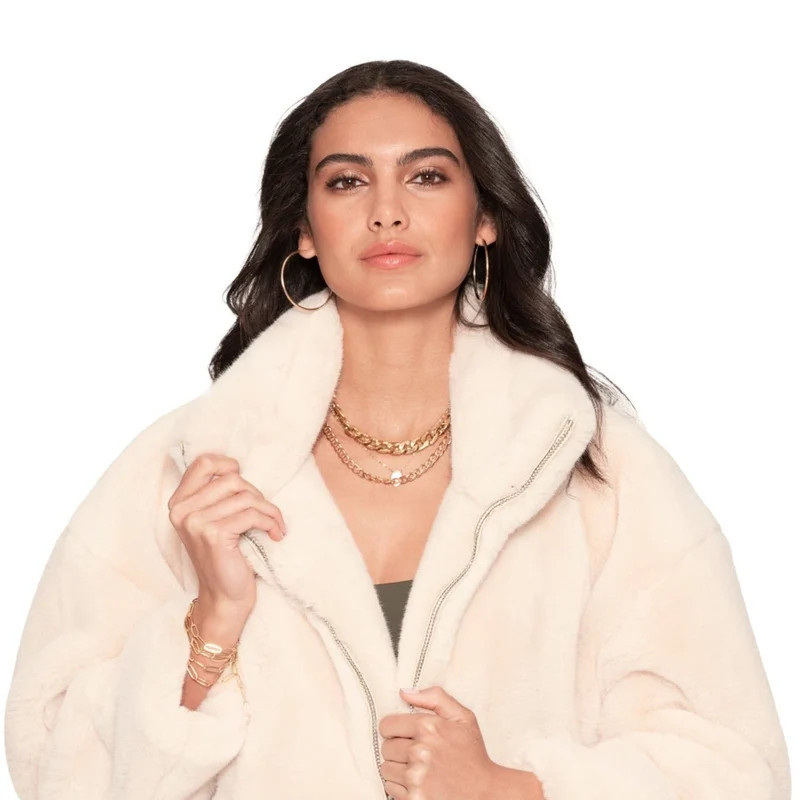 Blue Revival Dancing In The Moonlight Fringe Jacket In Vanilla Bean - White - M | Verishop