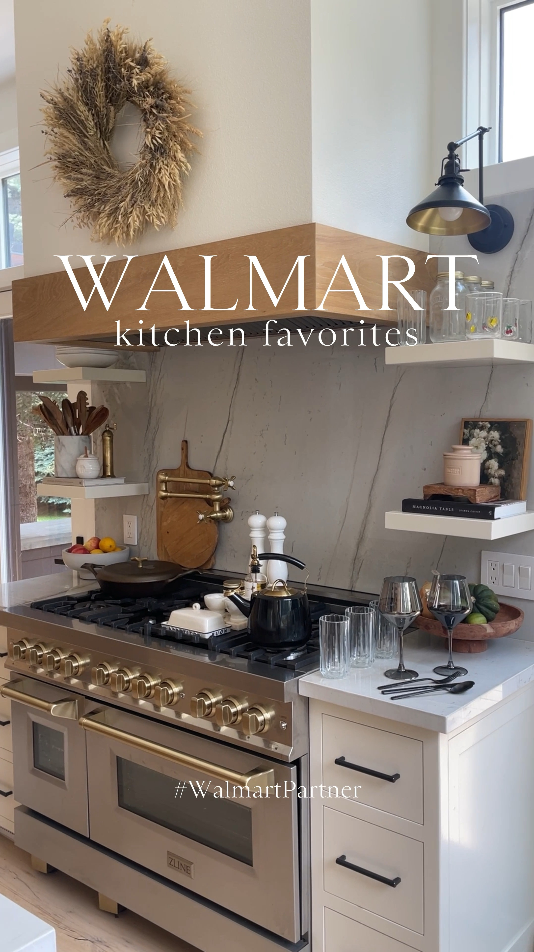 HOME \ 4 @walmart kitchen favorites I’m loving👩🏻‍🍳 All at affordable prices👇🏻
+ black and gold tea kettle $27
+ black stainless steel flatware $19
+ fluted glasses $3
+ smoke wine glasses 4 for $17

#WalmartPartner #WalmartHome

#LTKFindsUnder50 #LTKVideo #LTKHome