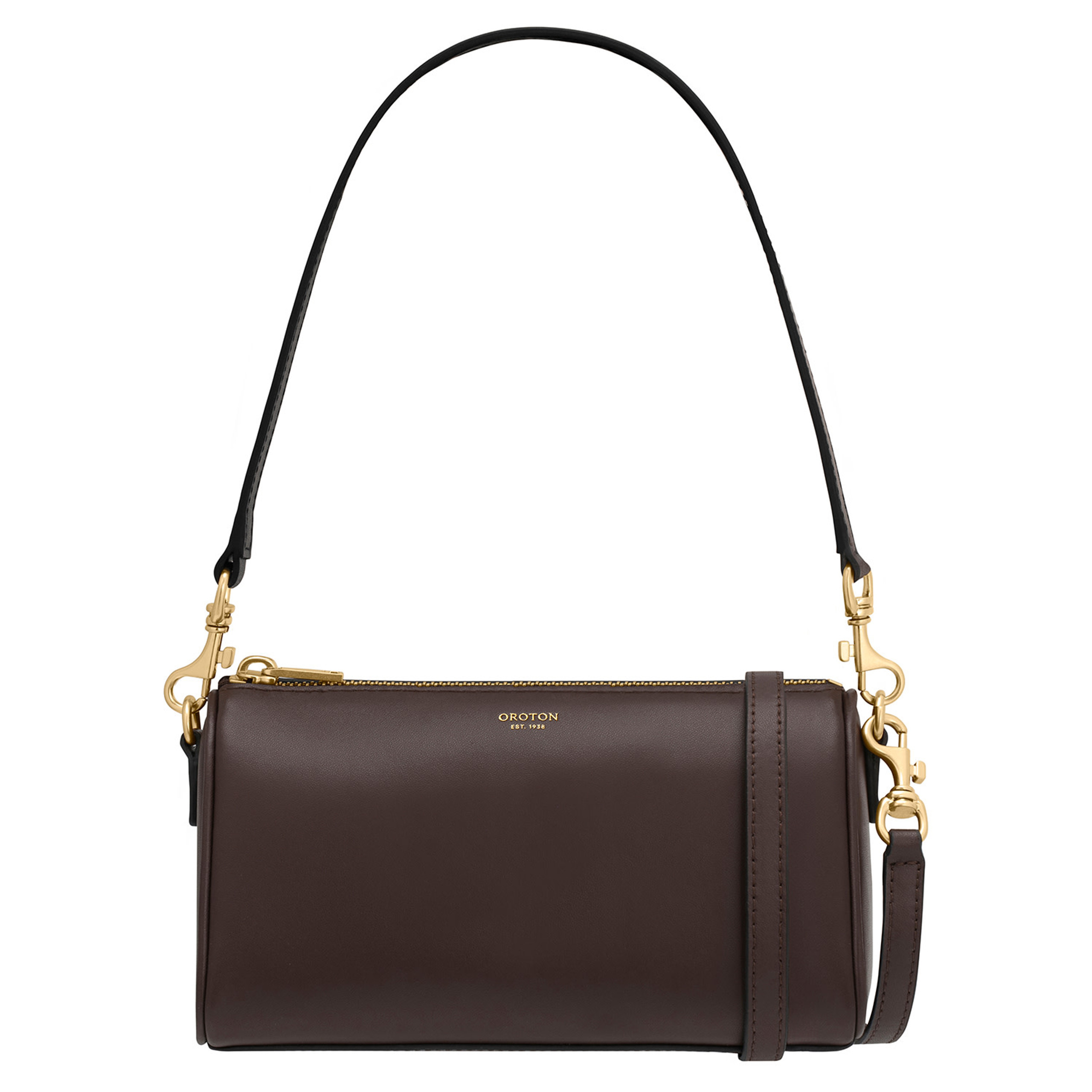 HARVEY BAGUETTE CROSSBODY Chestnut | Oroton